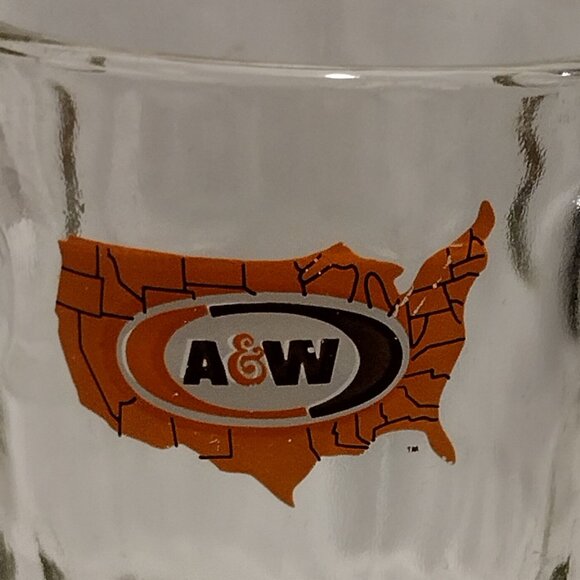 🎬 A & W Frosty Glass Mug - Picture 2 of 5